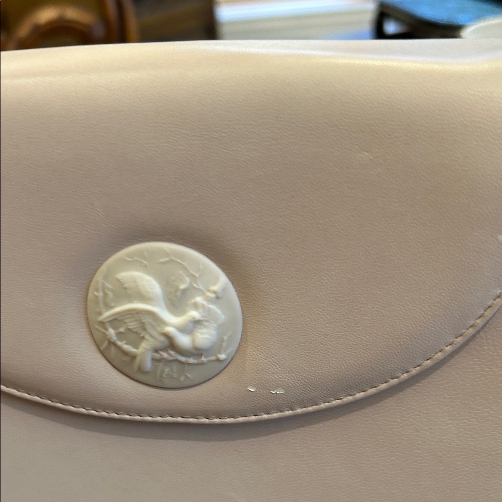 Lladro Elegant Cream Satchel - Picture 6 of 7